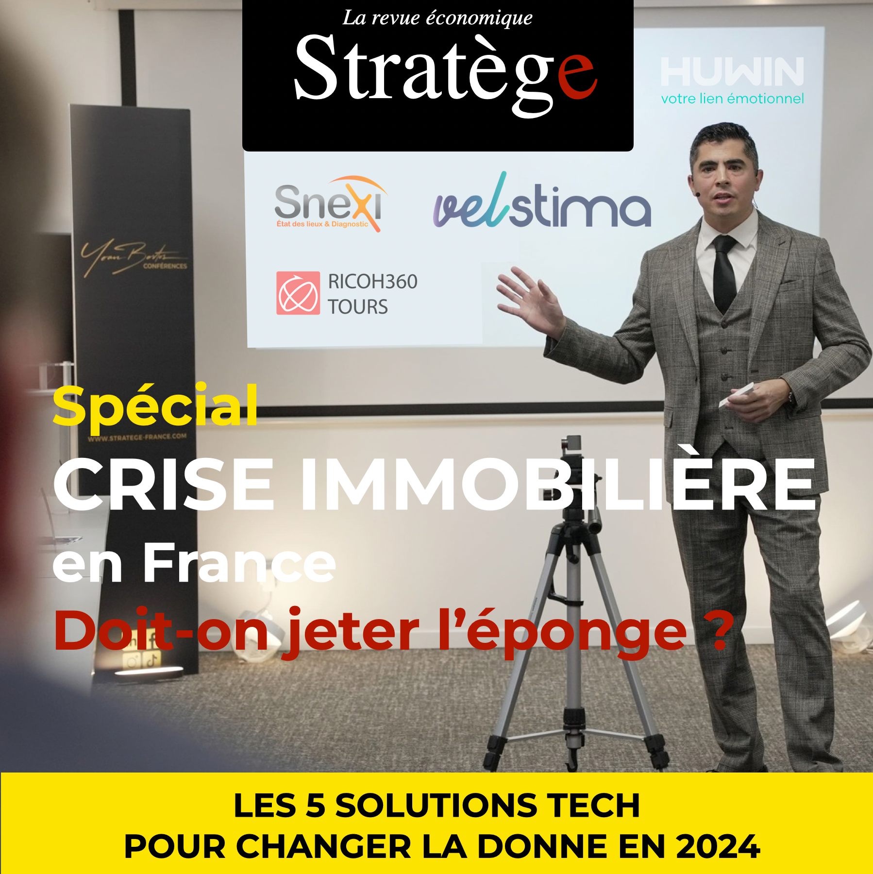 IMMOBILIER - LES 5 SOLUTIONS TECH QUI VONT VOUS PERMETTRE DE CHANGER LA DONNE EN 2024