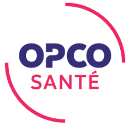 Logo OPCO Santé – STRATÈGE® travaille avec OPCO Santé pour accompagner le développement des compétences dans le secteur médical et sanitaire