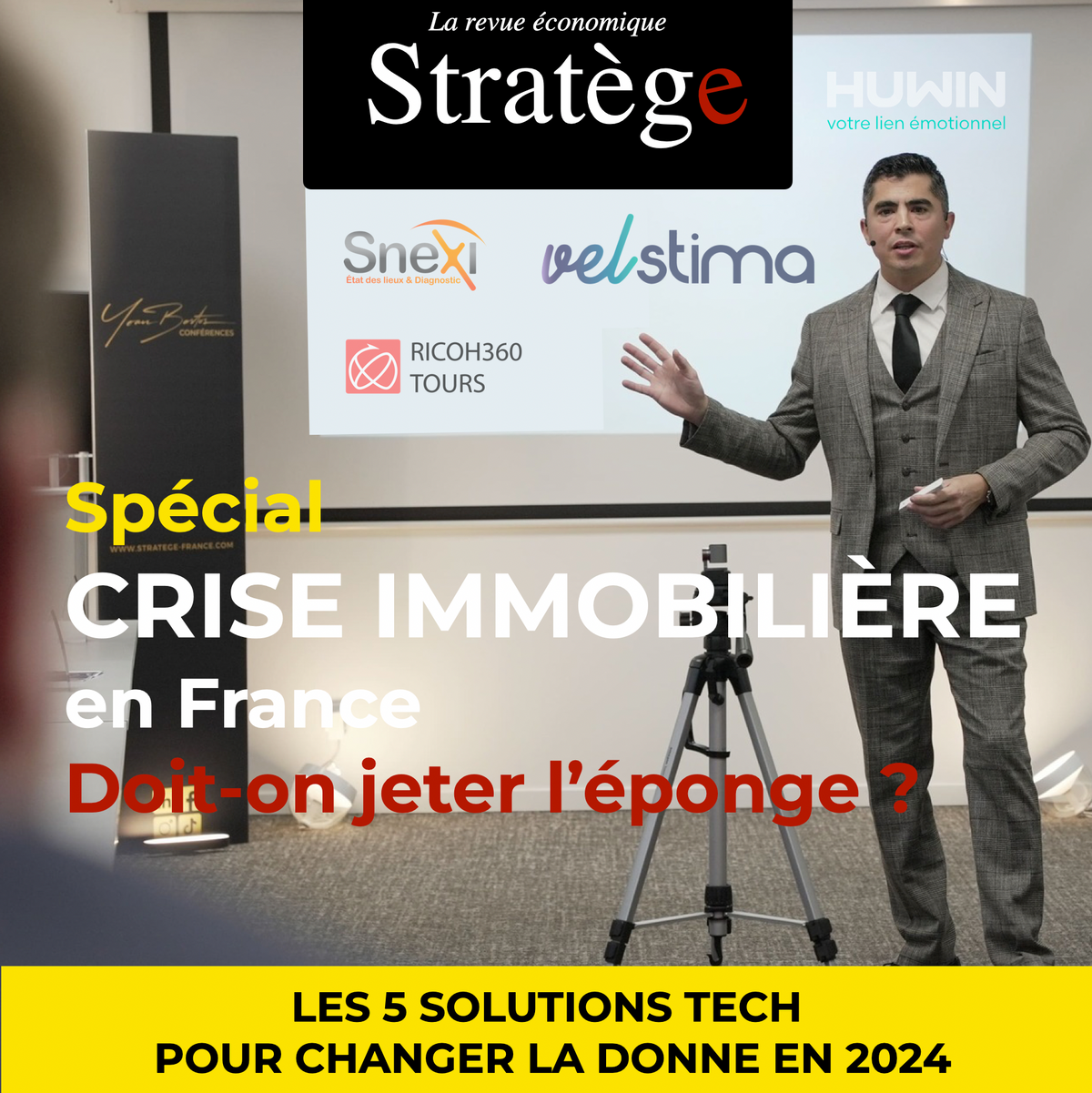 IMMOBILIER - LES 5 SOLUTIONS TECH QUI VONT VOUS PERMETTRE DE CHANGER LA DONNE EN 2024